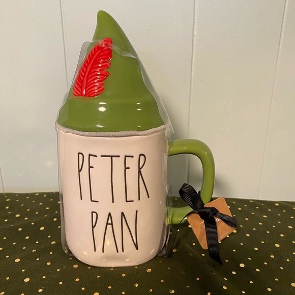Rae Dunn Other - NWT Rae Dunn Disney Peter Pan Mug with Cover